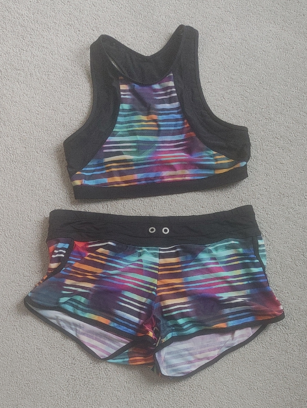Athleta Swimsuit With Shorts Medium